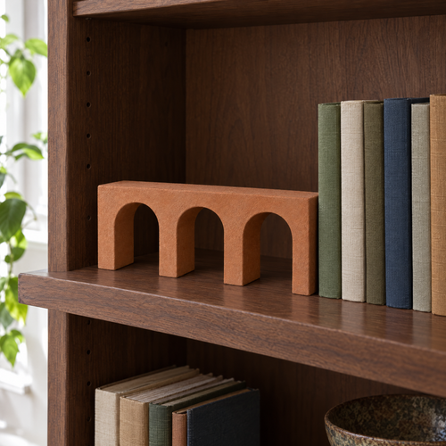 Arcade in terracotta at home