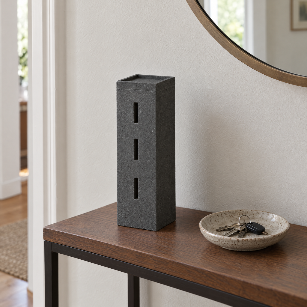 Watch Tower in charcoal at home
